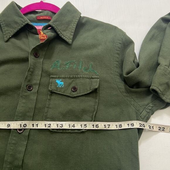 ABERCROMBIE & FITCH MUSCLE GRAPHIC VINTAGE SHIRT SIZE M - Picture 5 of 6